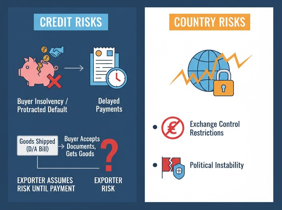 Payment Risks (Credit Risks and Delayed Payments)