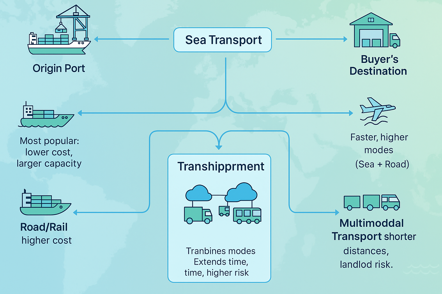 Transit to Overseas Buyer
